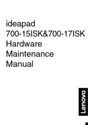 Lenovo Ideapad 700 80ru00feus User Manual